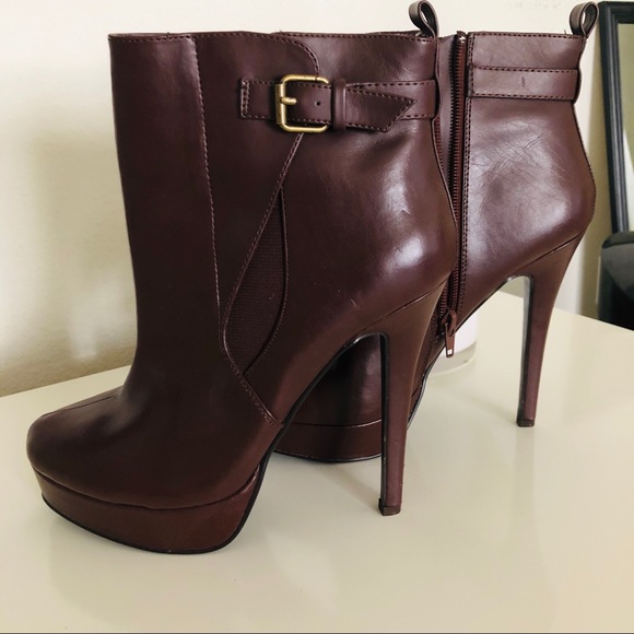 Charles by Charles David Platform Booties - Picture 1 of 7